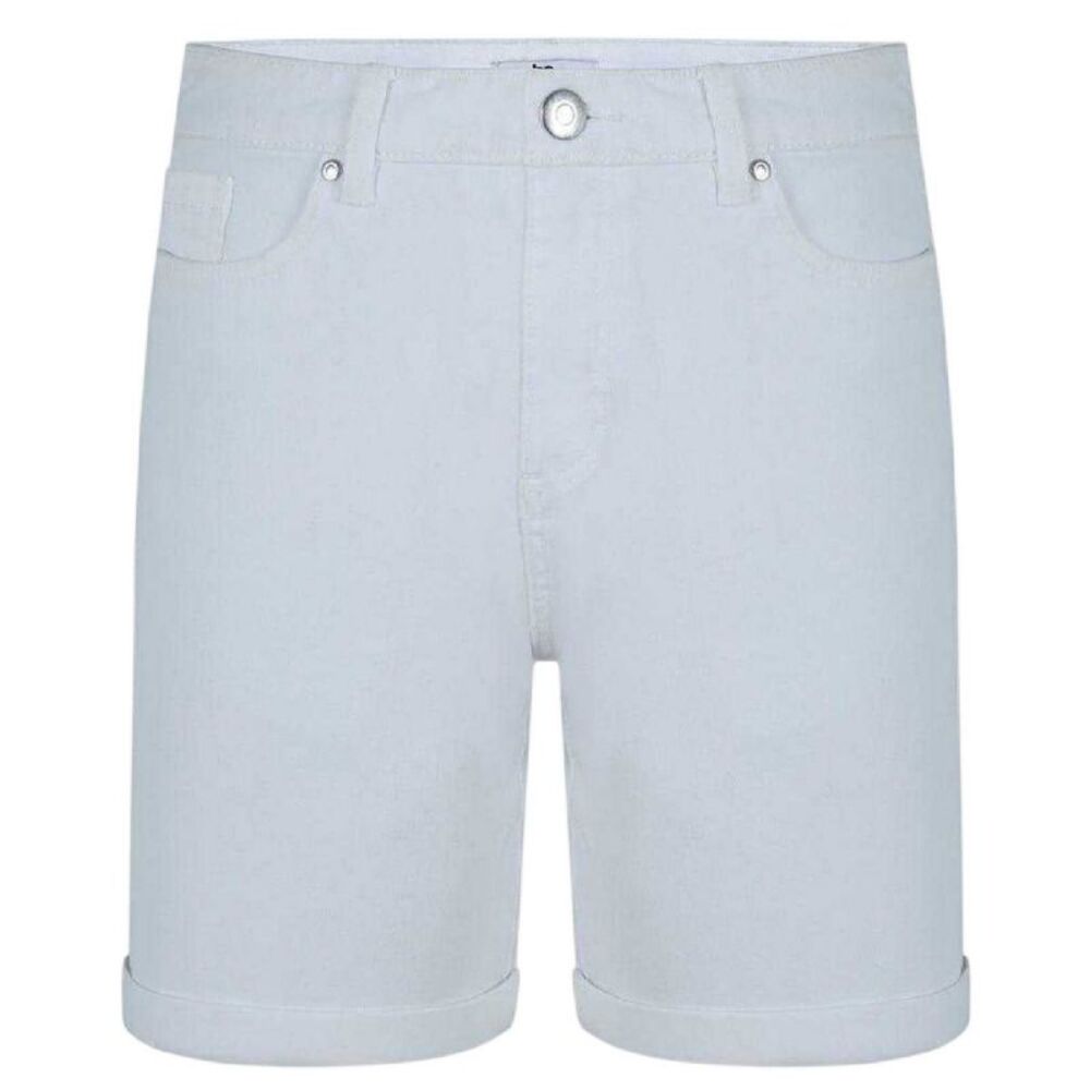 Be You Womens/Ladies Denim Jean Shorts / White